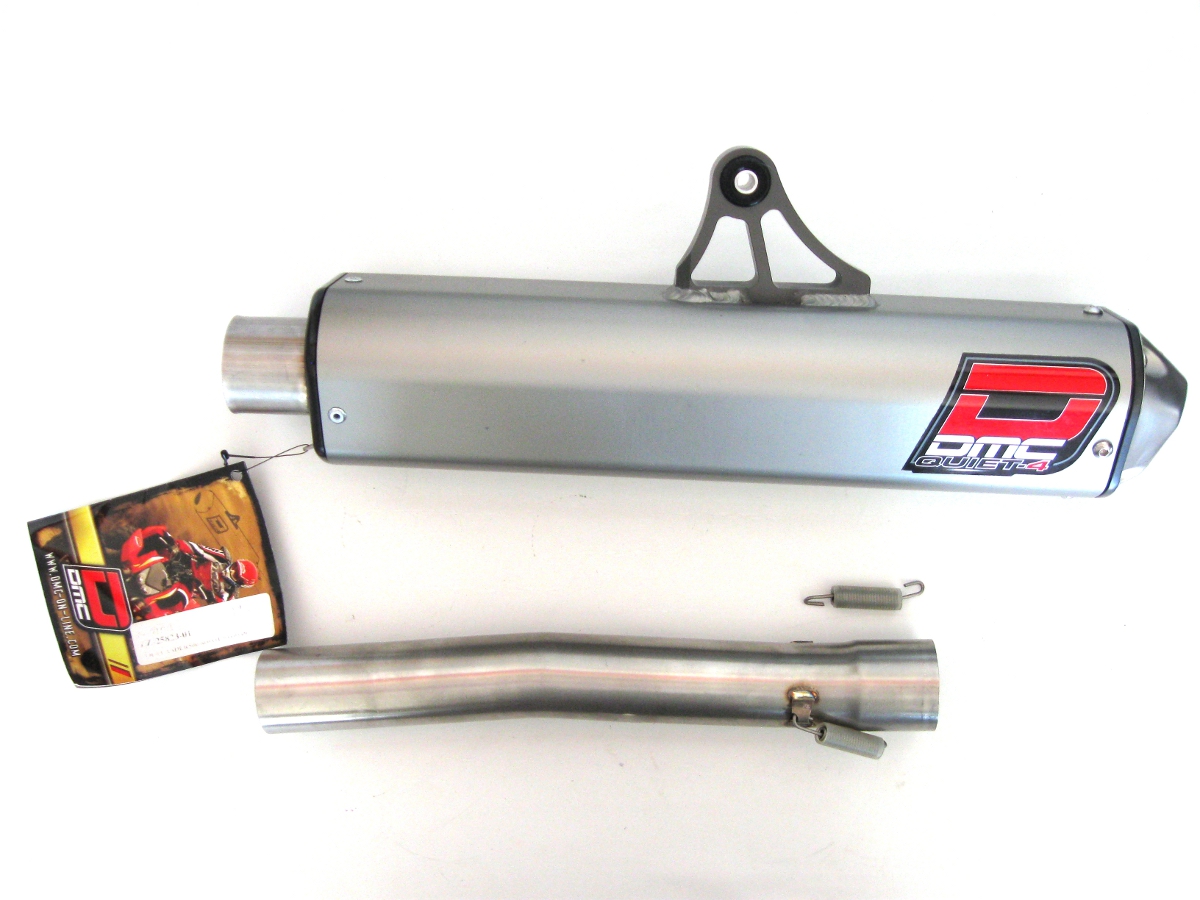 DMC Quiet Slip-On Exhaust Fits 08-10 Can-Am Outlander MAX 800 - Click Image to Close