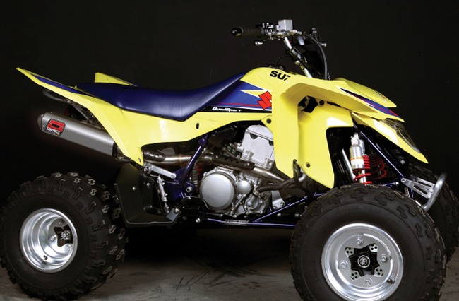 Competition Full Exhaust System - For 04-09 Yamaha YFZ450 - Click Image to Close