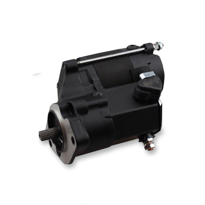 1.7kW Black Starter Motor - 99-06 Harley Big Twin - Click Image to Close