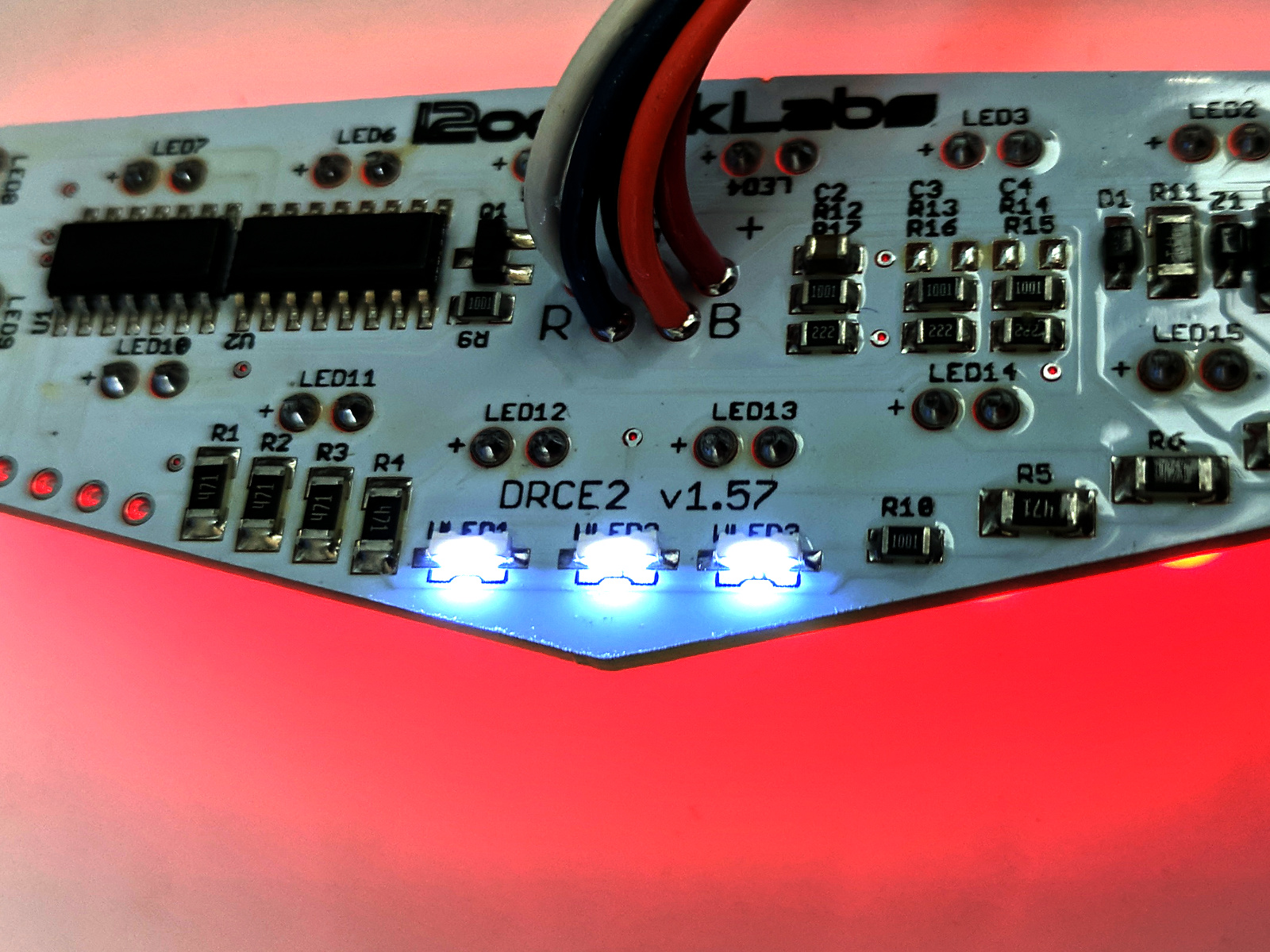 DRC Edge2 Integrated Tail Light & Turn Signal LED Upgrade Processor Board - Click Image to Close