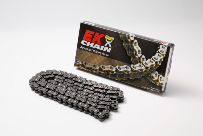 Vortex Racing EK 520 SR O-Ring Chain 104 Links Natural - 104-link 520 O-ring chain, semi press, clip master - Click Image to Close