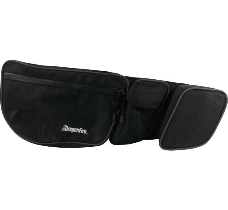 Dragonfire Door Bags Black Pair Fits Can-Am Maverick X3 - Click Image to Close