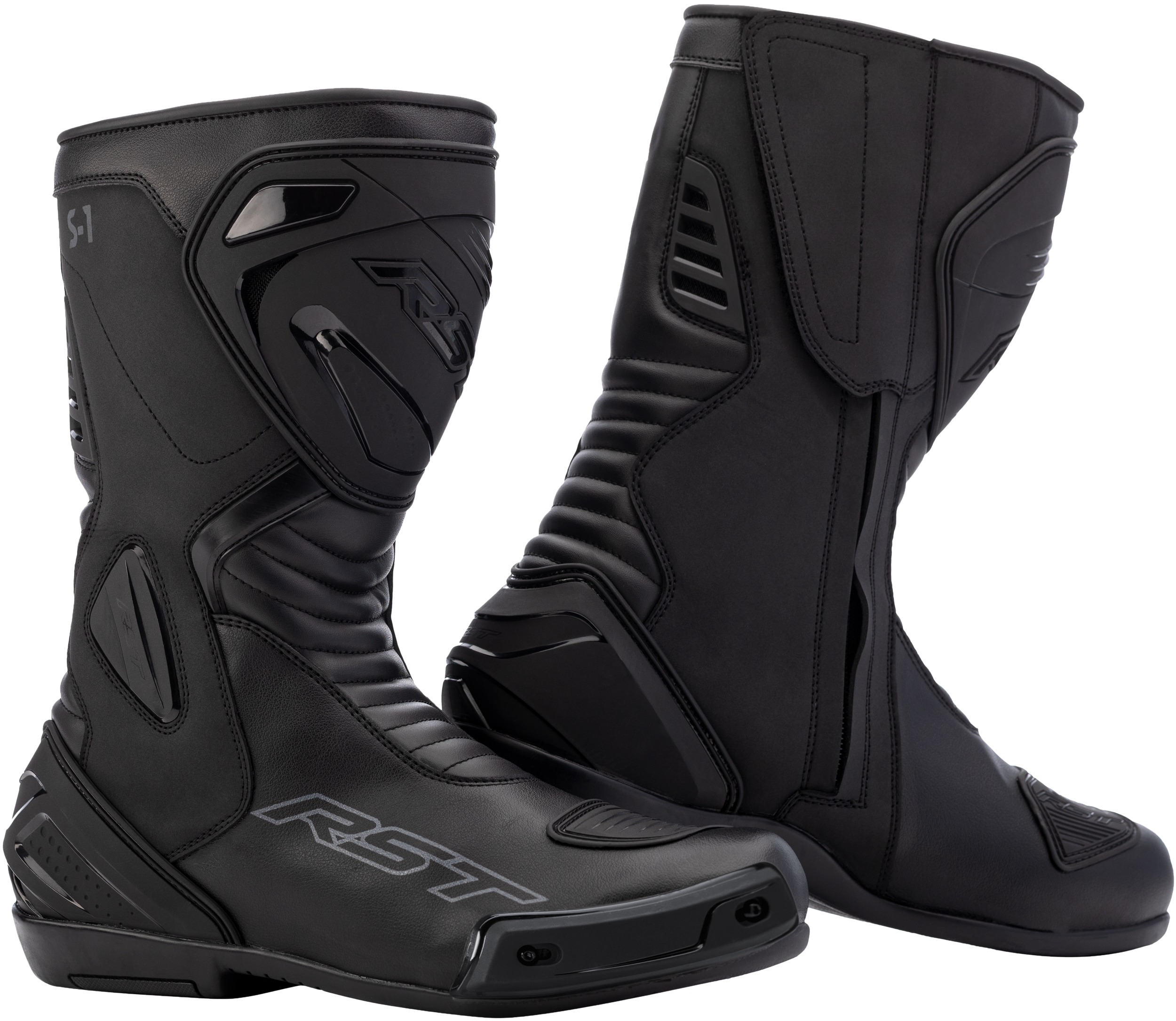 RST Women's S1 CE Waterproof Boot Black Size 9.5 - Waterproof CE boot with armor, Size 9.5 - Click Image to Close