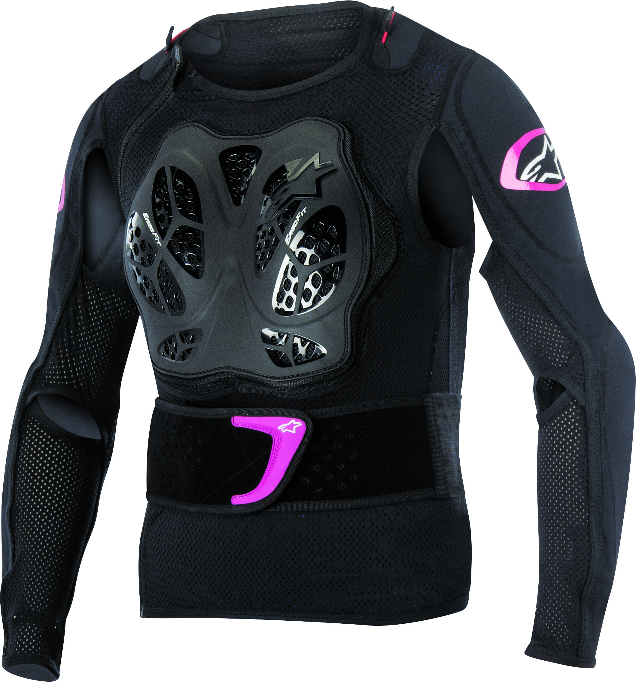 Stella Bionic Riding Jacket Black/Purple M - Click Image to Close