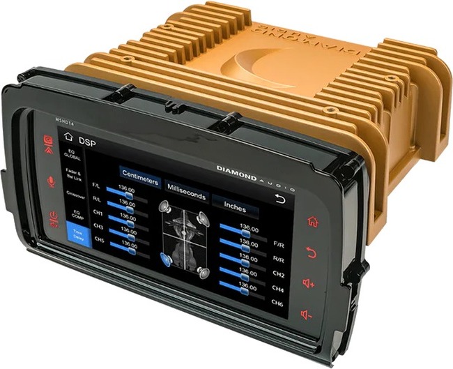 Diamond Audio BT Media Player MSHD14 for 2014-2023 Harley - For 2014-2023 Harley Street & Road Glide models - Click Image to Close