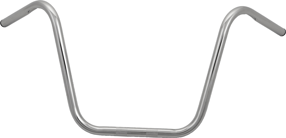 Ape Hanger Handlebars 14" Chrome - For 82-18 Harley-Davidson - Click Image to Close