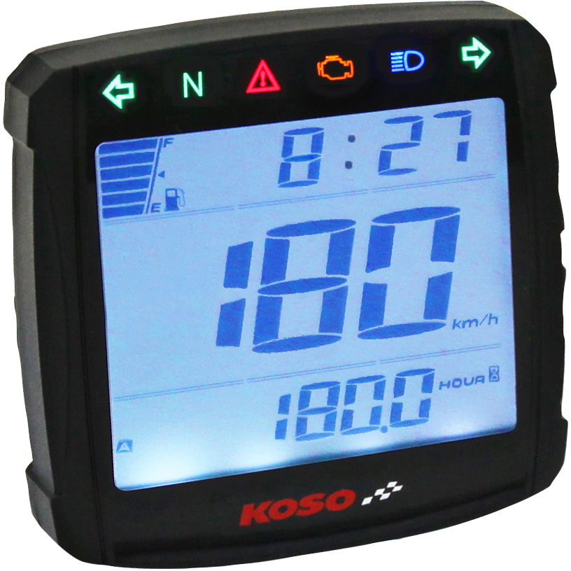 XR-01S LCD Speedometer Kit w/ Bracket - Click Image to Close