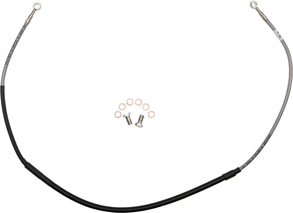 Stainless Steel Hydraulic Front Brake Line - For 04-17 KTM Husqvarna 125-450 - Click Image to Close
