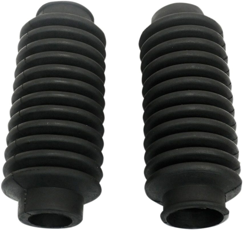 Black Fork Boots - Pair - 28mm Upper & 38mm Lower - Replaces Triumphs/BSA #97-1510 - Click Image to Close