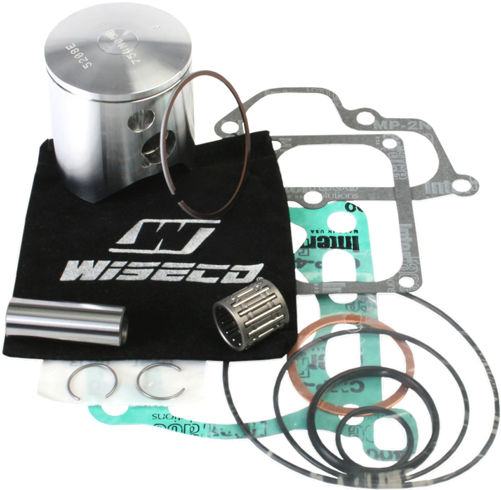 Top End Piston Kit 55.00mm Bore (+1.00mm) - For 00-03 Suzuki RM125 - Click Image to Close