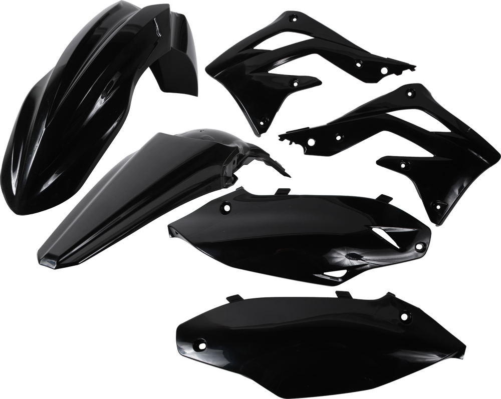 Black Plastic Kit - For 13-15 Kawasaki KX450F - Click Image to Close