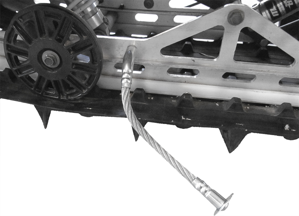BTL Designs Hi-Roller Ice Scratchers Pair Snowmobile Specific - Fits many Arctic Cat, Polaris, Ski-Doo, Yamaha sleds - Click Image to Close