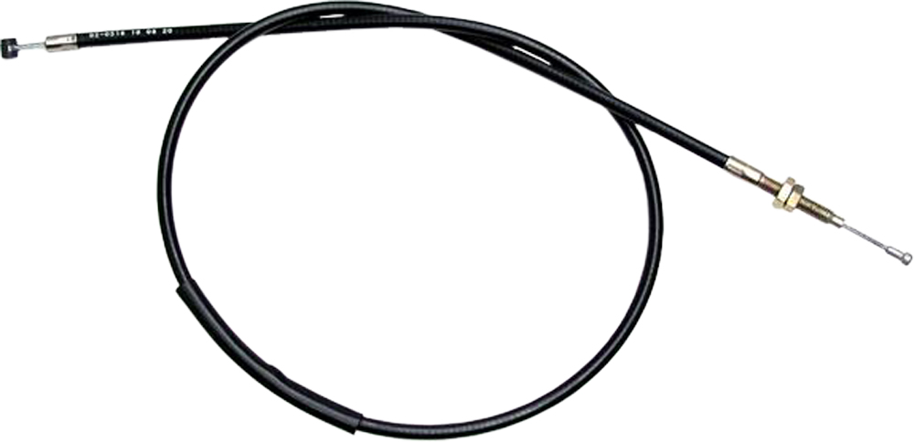 Black Vinyl Clutch Cable - 99-06 Honda CBR600F4/F4i - Click Image to Close