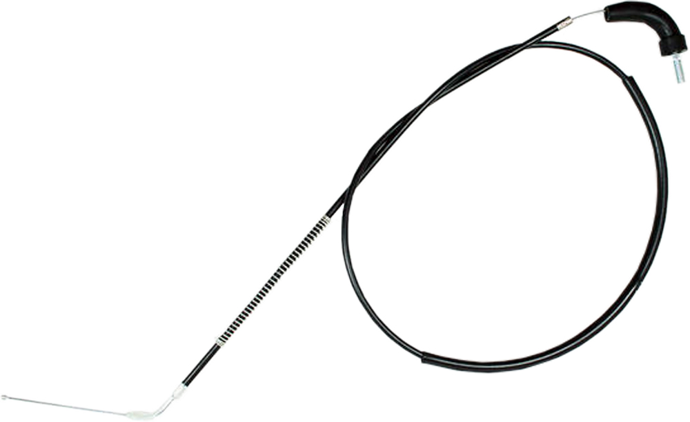 Black Vinyl Throttle Cable - Suzuki RM100/125 RS175 - Click Image to Close