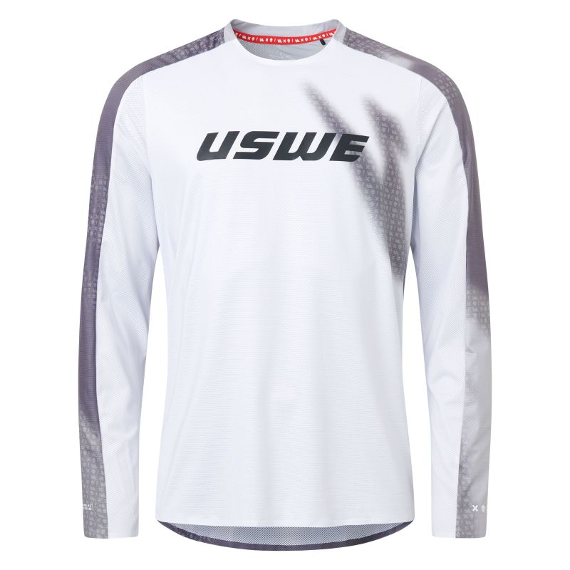 USWE Kalk Off-Road Jersey Adult White - 2XL - Click Image to Close