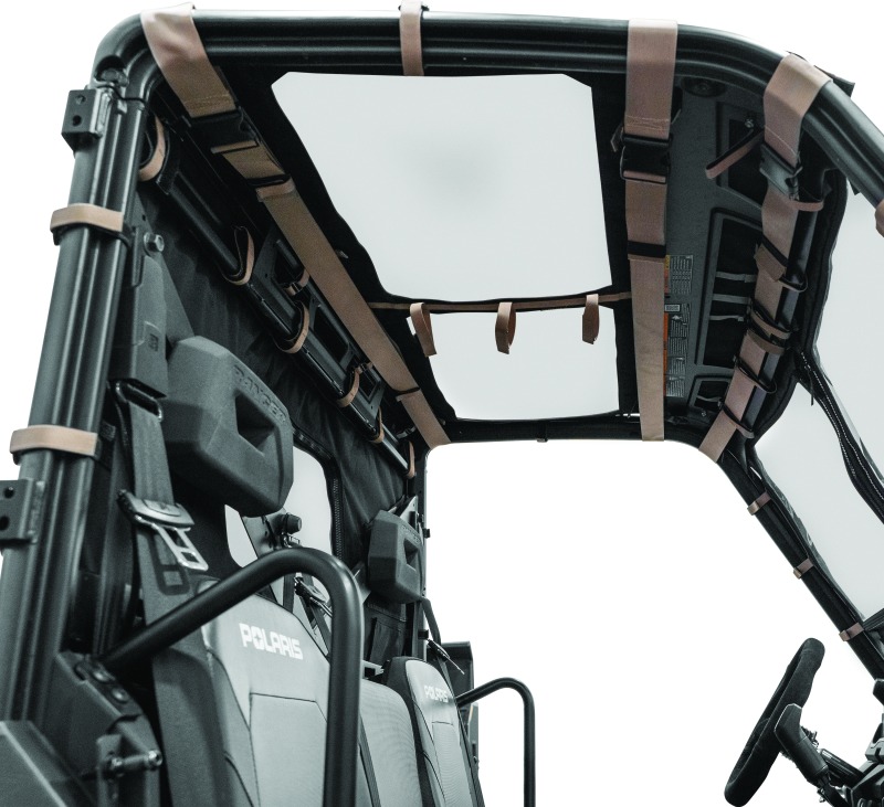 QuadBoss Soft Roof Fits 15-19 Polaris Ranger 1000 Diesel - Click Image to Close