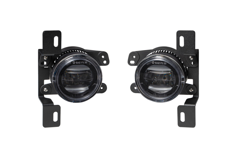 Elite Series Type MR Fog Lamps - White (Pair) by Diode Dynamics - Click Image to Close