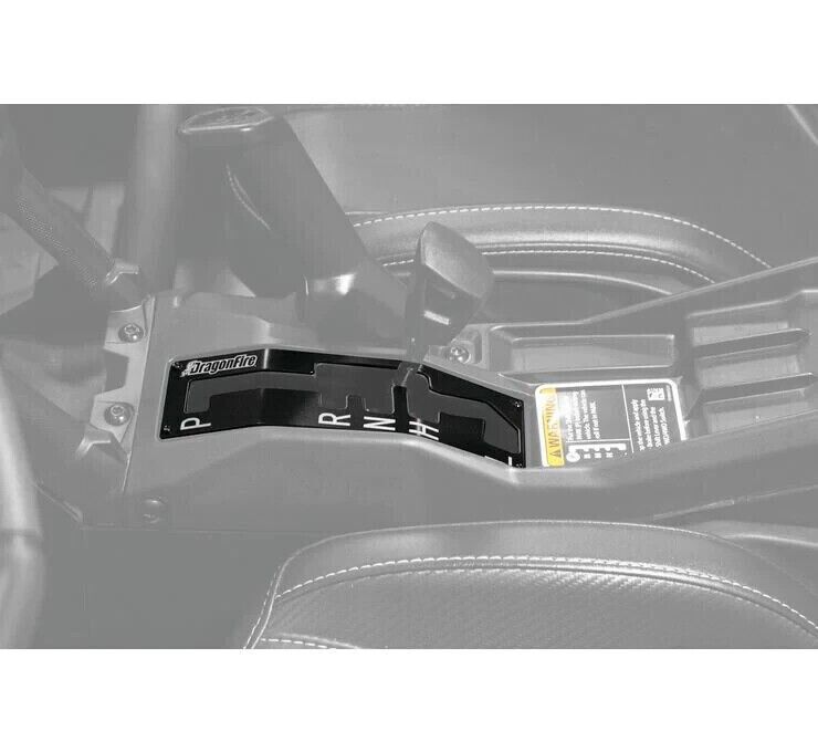 Shifter Gate - Black by DragonFire Fits Can-Am X3 Models - Click Image to Close