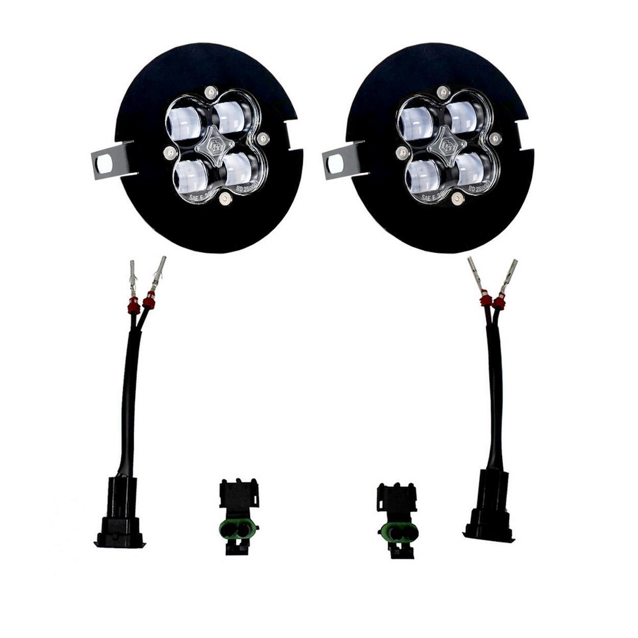 Clear SAE Fog Pocket Light Kit Fits 05-11 Tacoma/07-13 Tundra - Click Image to Close