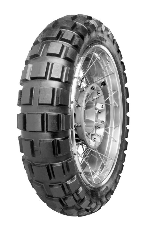 Original Continental TKC 80 120/90-18 65R Rear Tire - Dual sport tire for street and dirt, 120/90-18 rear - Click Image to Close