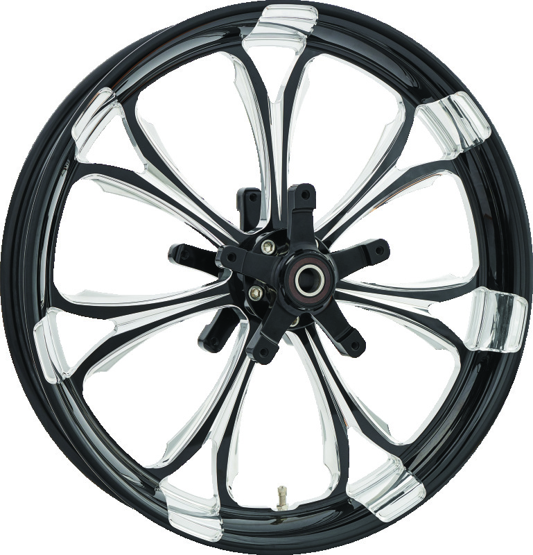 Performance Machine 21x3.5 Forged Wheel Paramount Contrast Cut Black - Click Image to Close