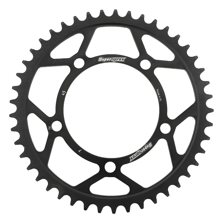 Supersprox Steel Rear Sprocket 45T Black Fits BMW - Click Image to Close