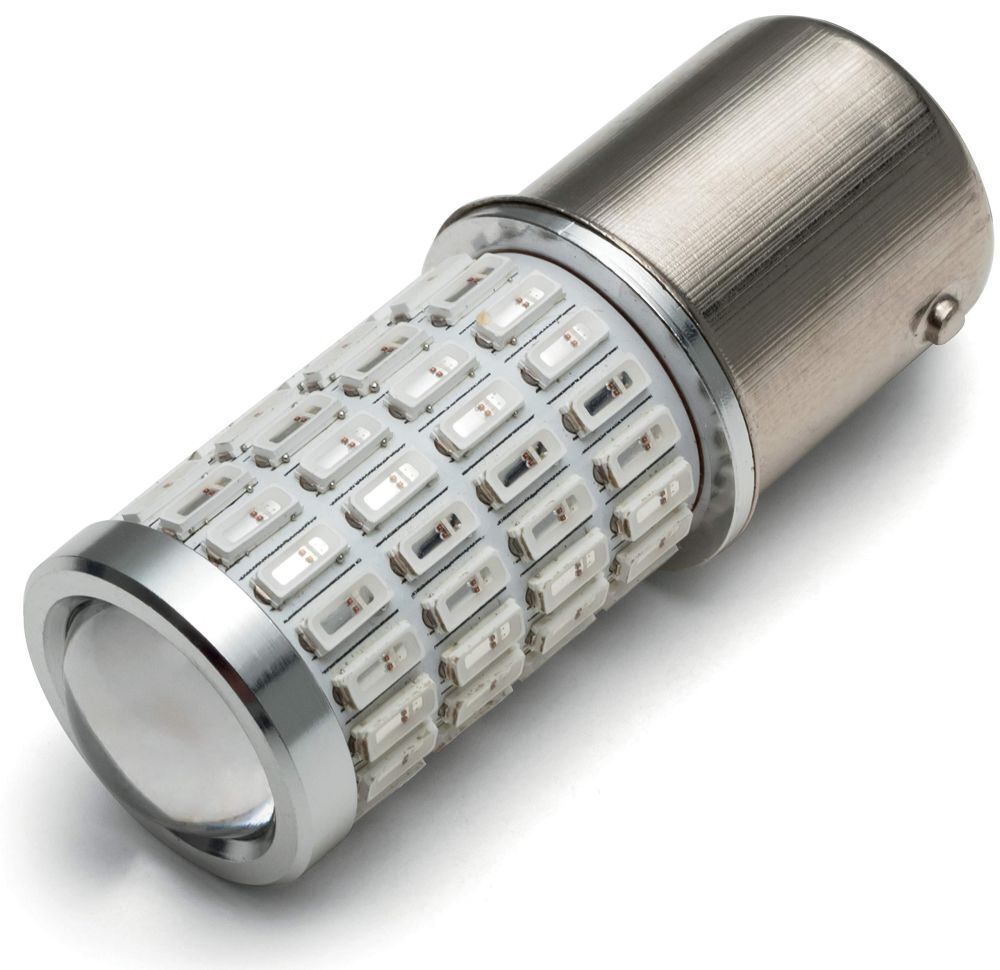 Kuryakyn LED Bulb 1156 Red High-Intensity Replacement Light - Click Image to Close