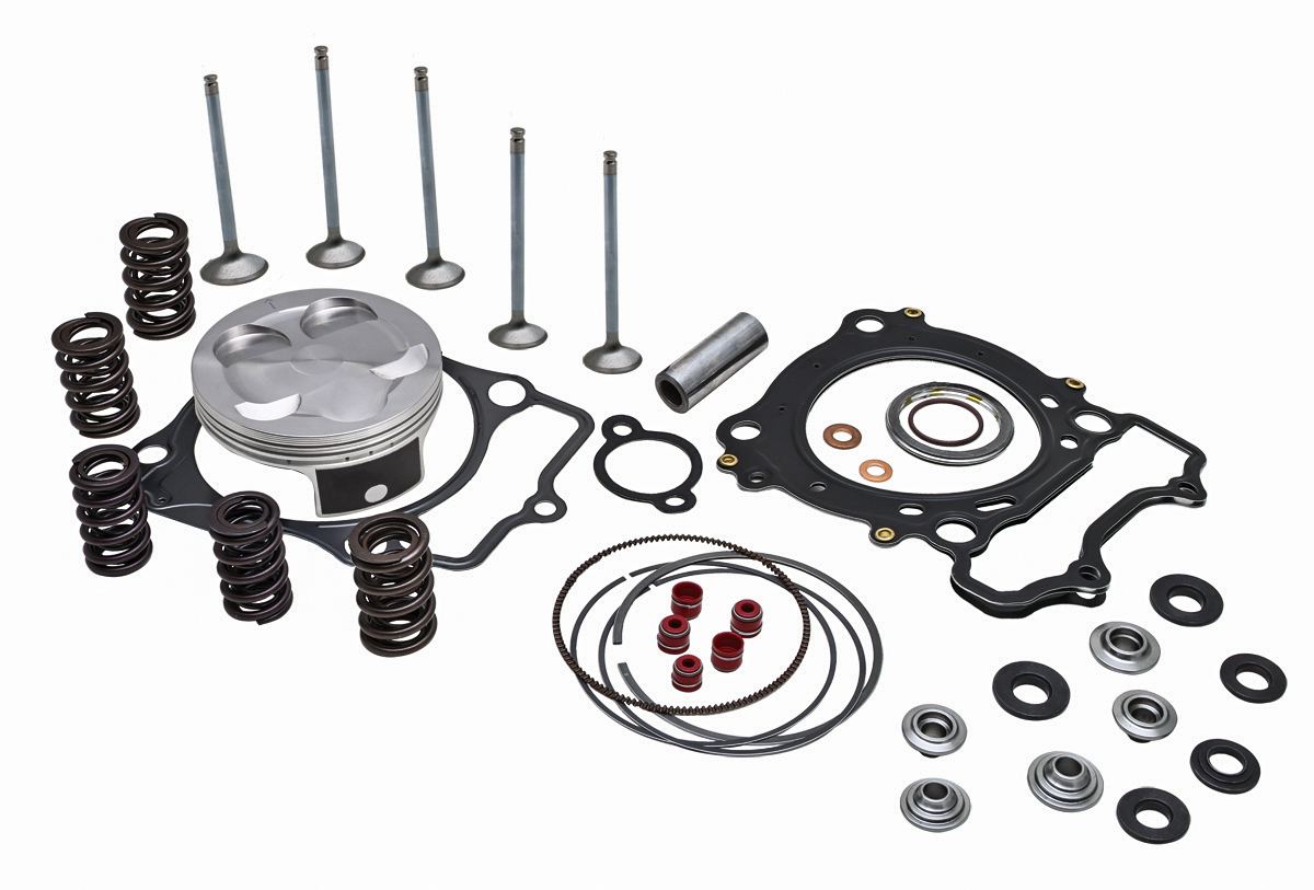 Top End Service Kit SS Valve Conversion W/Springs - 06-15 WR/YZ 450 - Click Image to Close