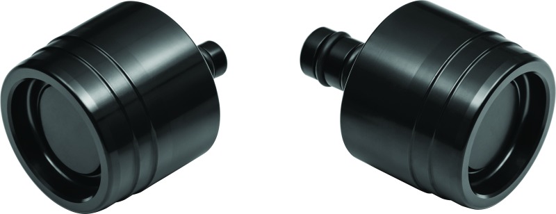 Kuryakyn Rear Axle Sliders Black Fits CRF1000L/Adventure - Click Image to Close