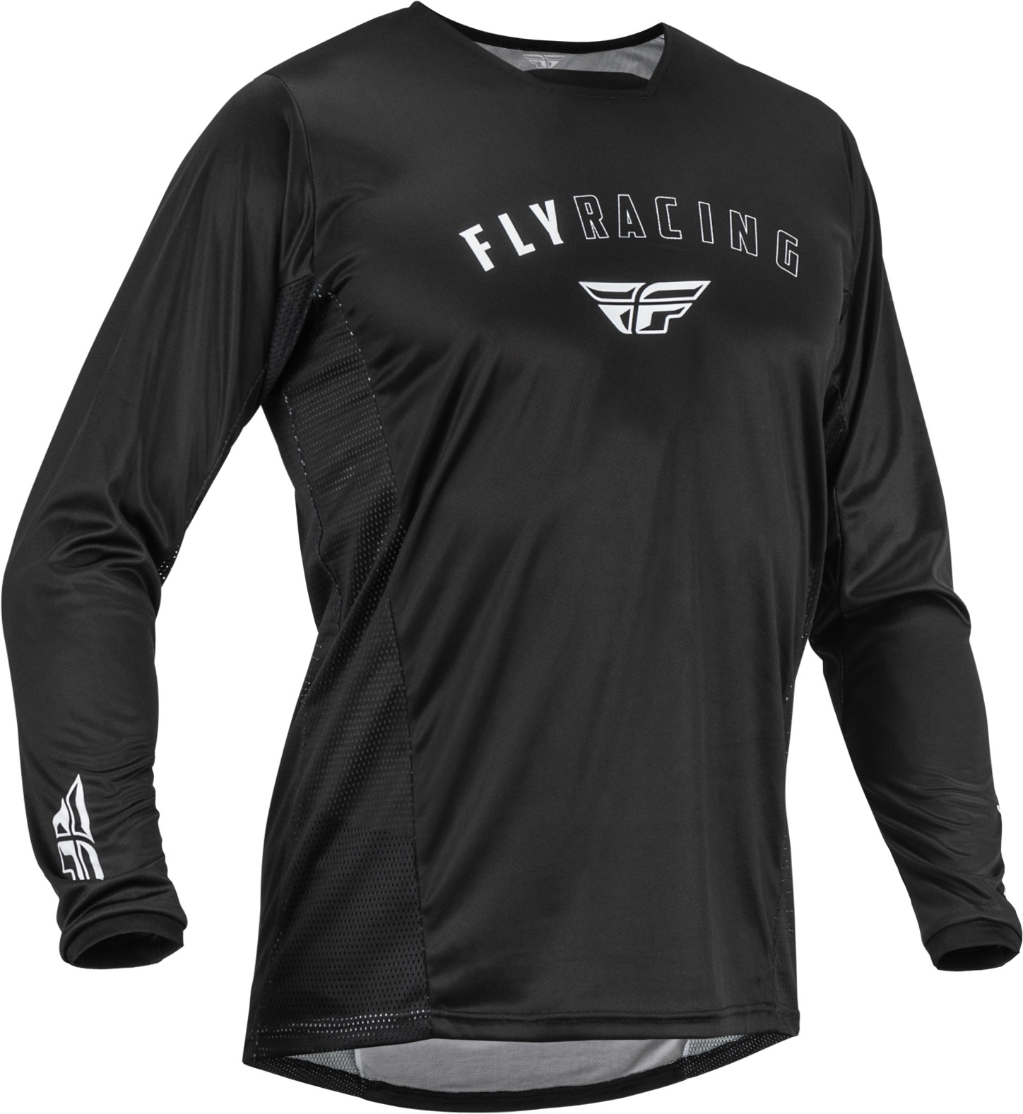 Fly Racing Patrol Jersey Black/White 2X-Large Offroad - Black/White 2X-Large offroad jersey by Fly Racing - Click Image to Close