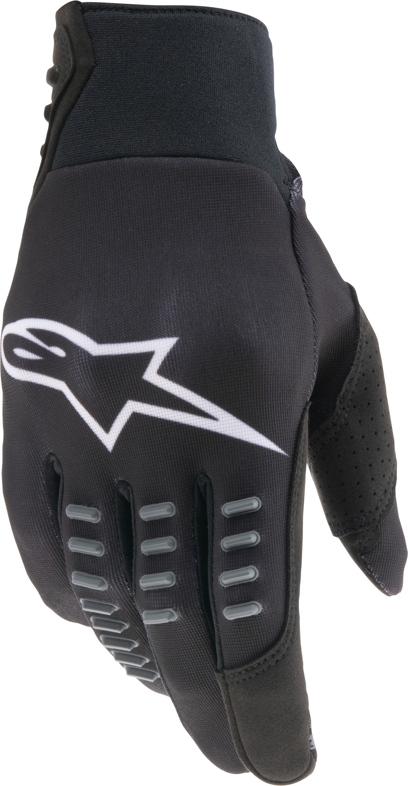 Alpinestars SMX-E Gloves Black/Anthracite Medium - Off-road gloves in Medium size - Click Image to Close