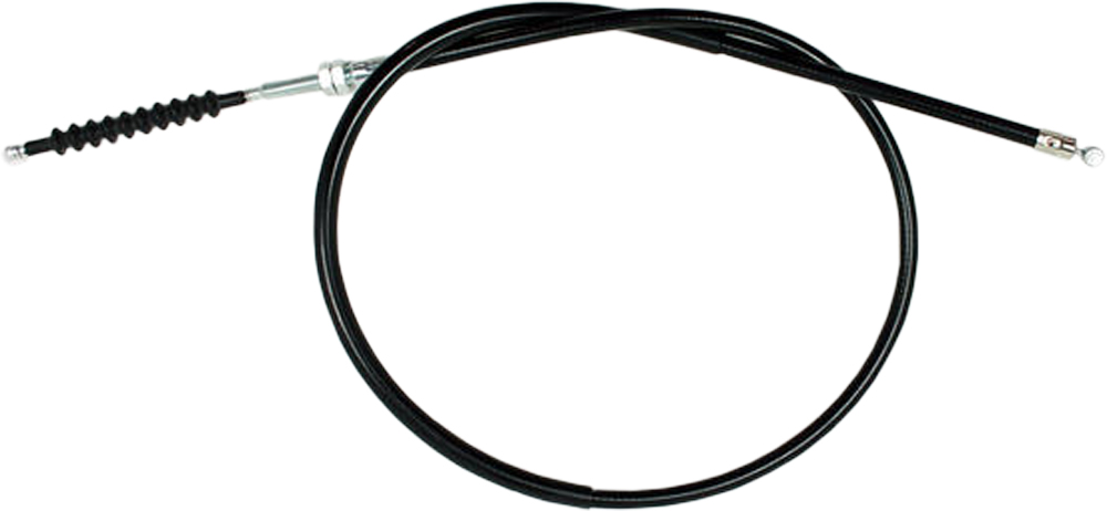 Black Vinyl Clutch Cable - Honda CB400/450 - Click Image to Close