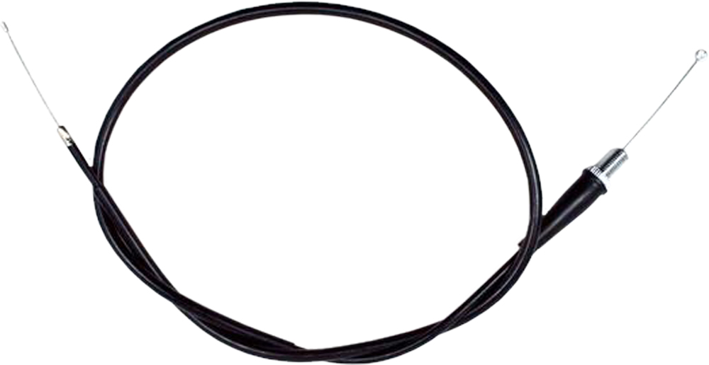 Black Vinyl Throttle Cable - Honda CR250R CR500R - Click Image to Close