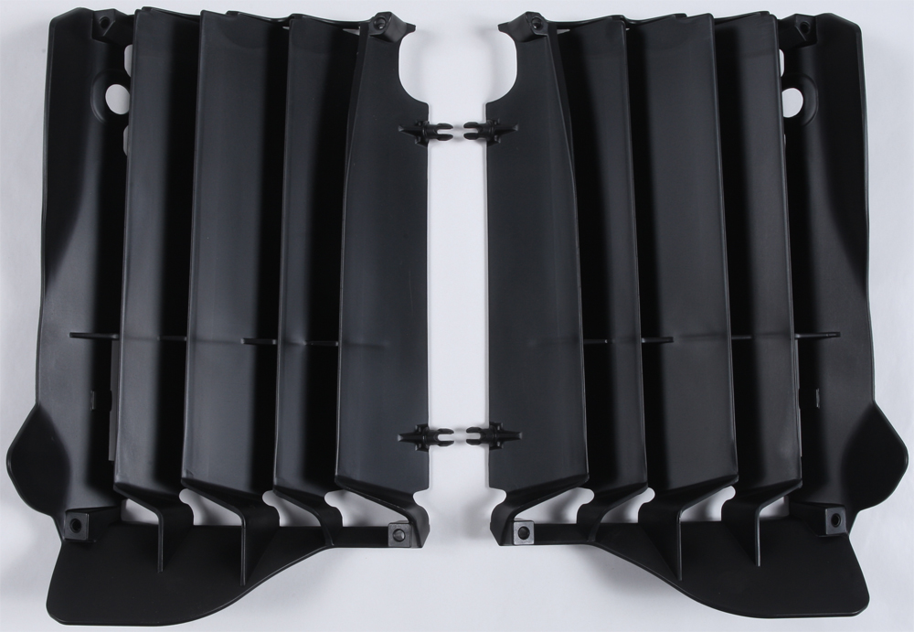 Radiator Louver Cover - Black - For 14-15 Honda CRF250R - Click Image to Close