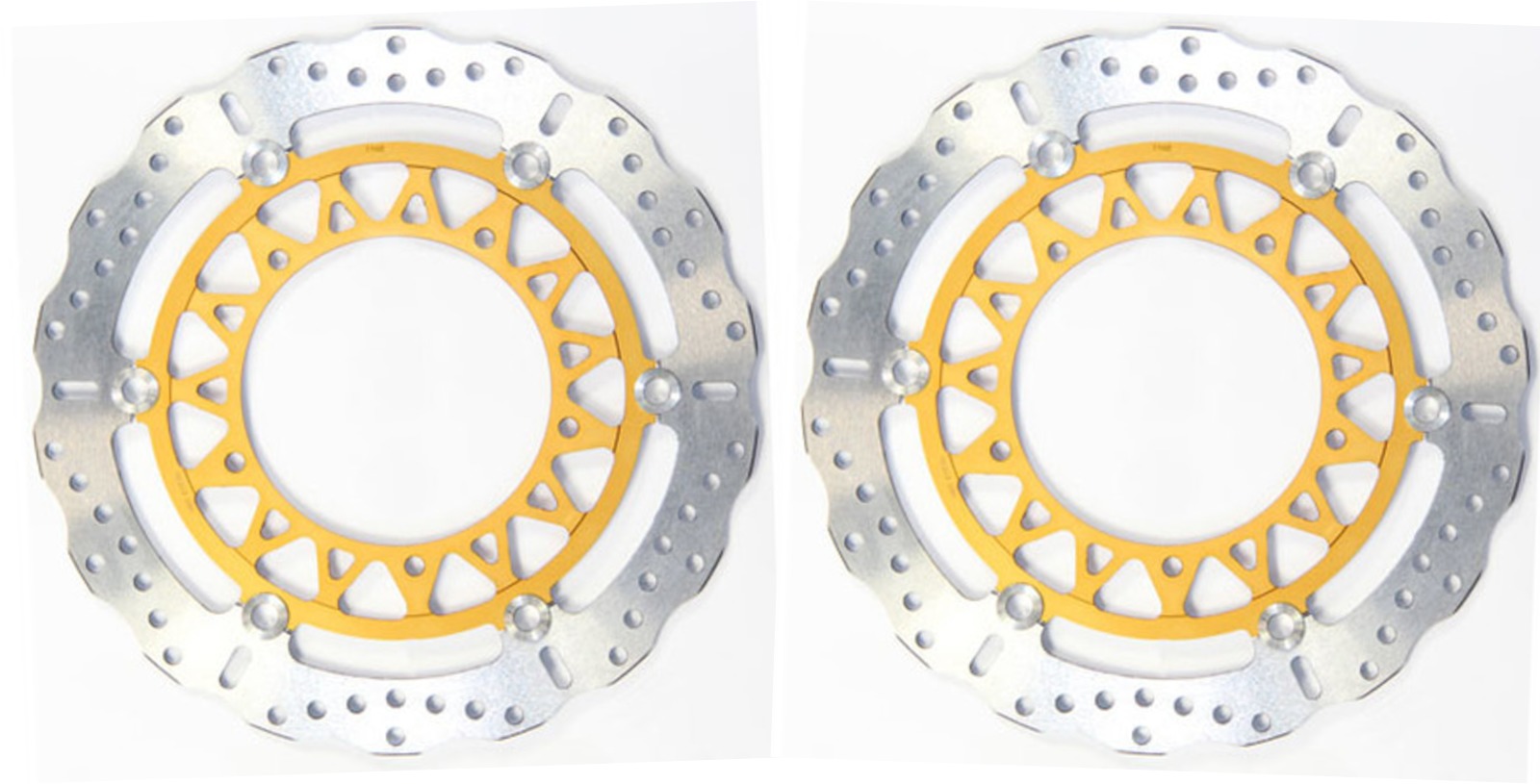 Floating Contour Brake Rotor Front Set - Click Image to Close