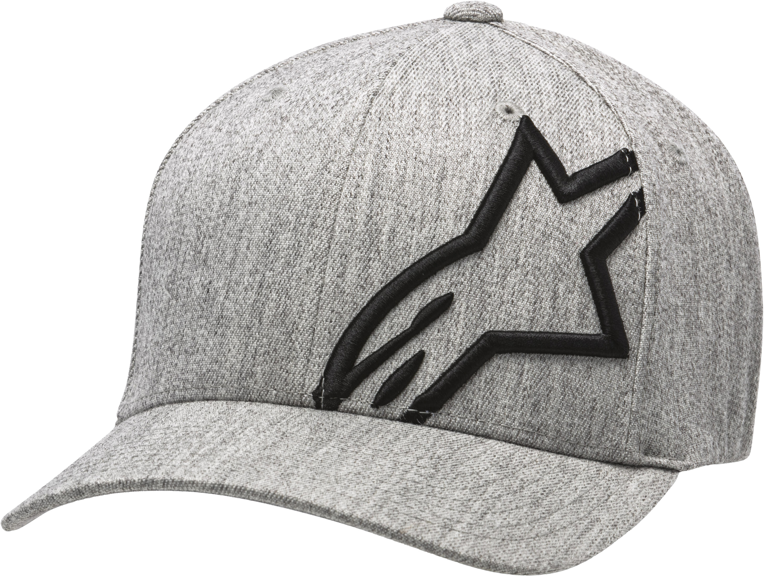 Alpinestars Corp Shift 2 Hat Grey Heather/Black SM/MD - Click Image to Close