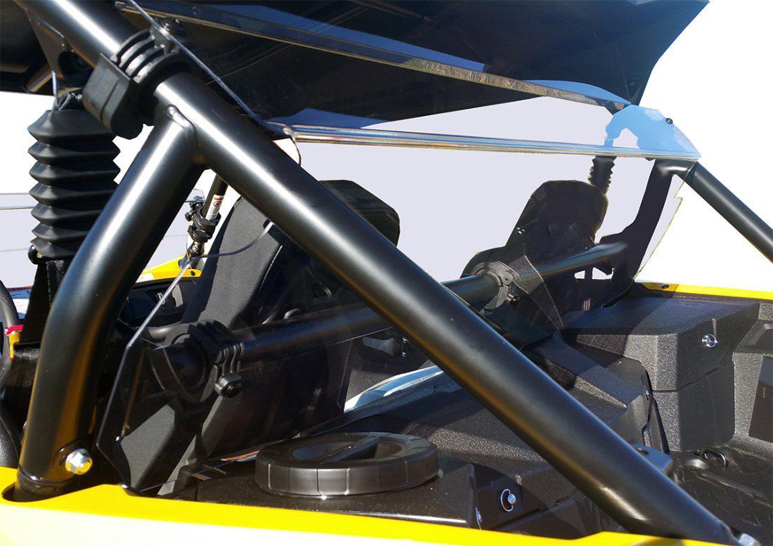 Clear Rear Windshield - For 16-17 Yamaha YXZ1000R - Click Image to Close