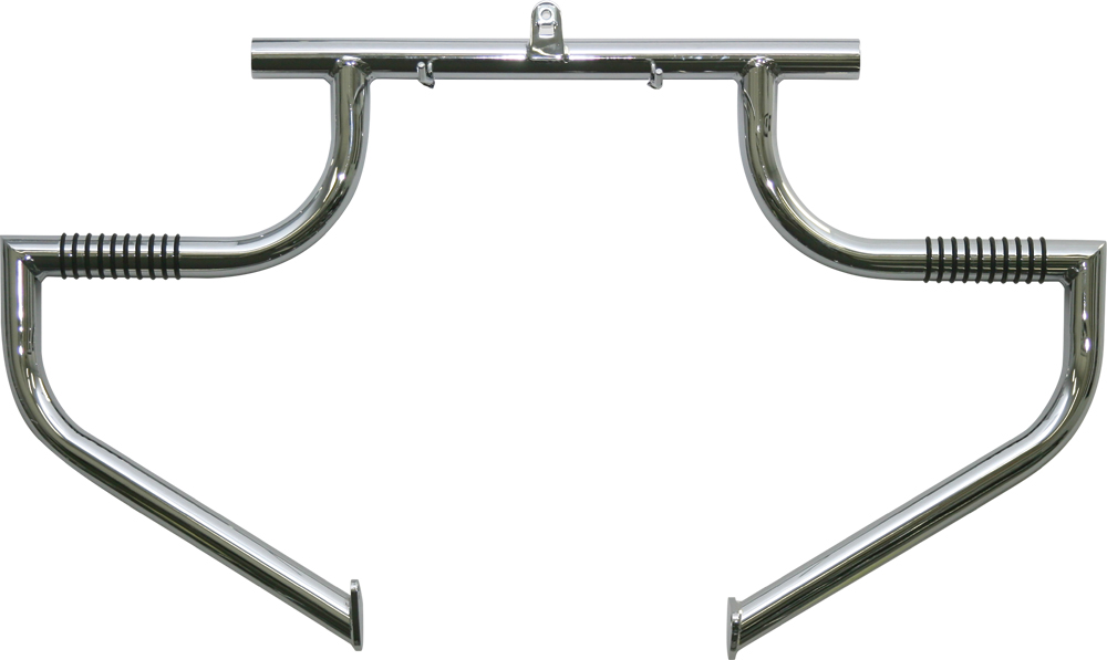 Linbar Engine Guard Chrome - For 98-13 Harley Touring, Freewheeler - Click Image to Close