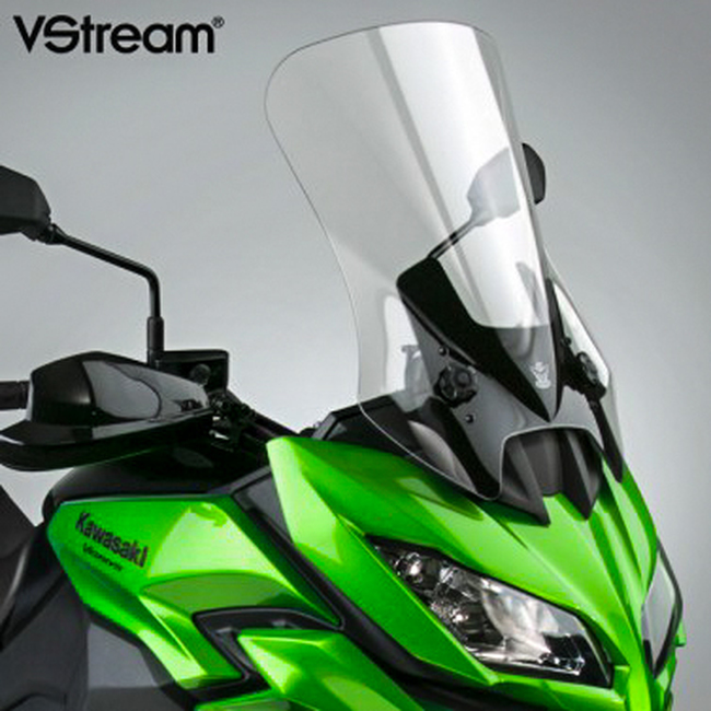 Tall Clear Vstream Windscreen - 15-16 Versys - Click Image to Close