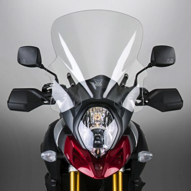 V-Stream Windscreen Clear Tall - For 2018 Suzuki V-Strom - Click Image to Close