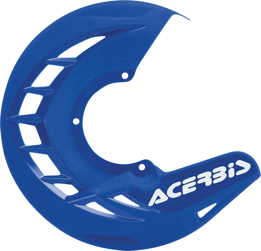 X-Brake Brake Rotor Disc Cover - Blue - For Use w/ X-Brake Mounting Kits - Click Image to Close