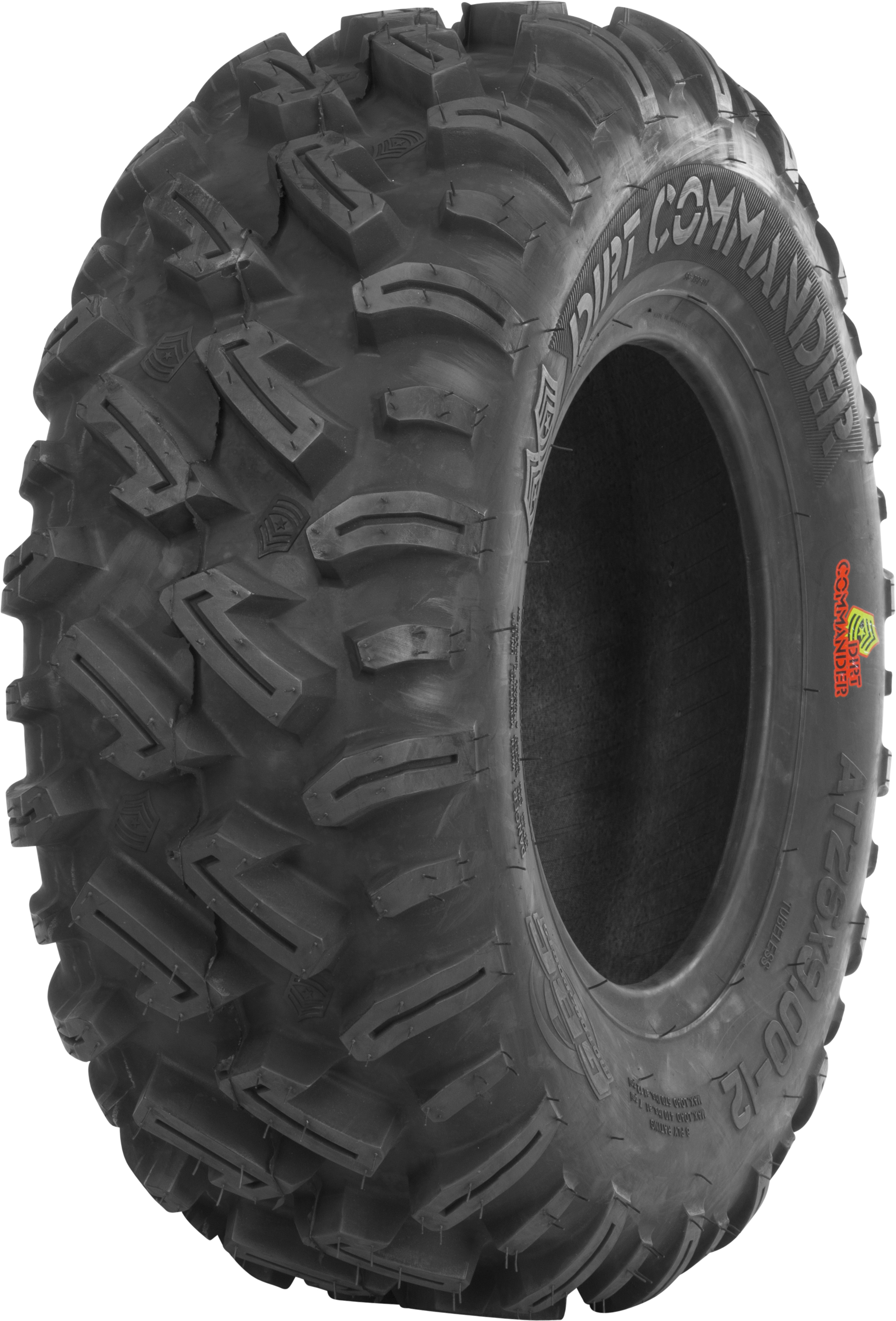 Dirt Commander Front or Rear Tire 25x10-12 8-Ply w/28/32" Tread - Click Image to Close