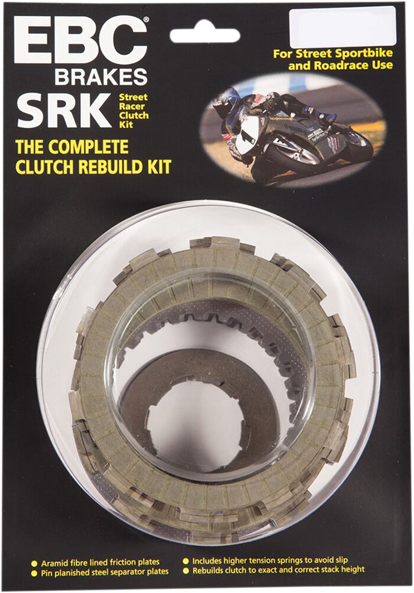 SRK Aramid Fiber Complete Clutch Kit - For 06-16 Yamaha YZF R6 - Click Image to Close