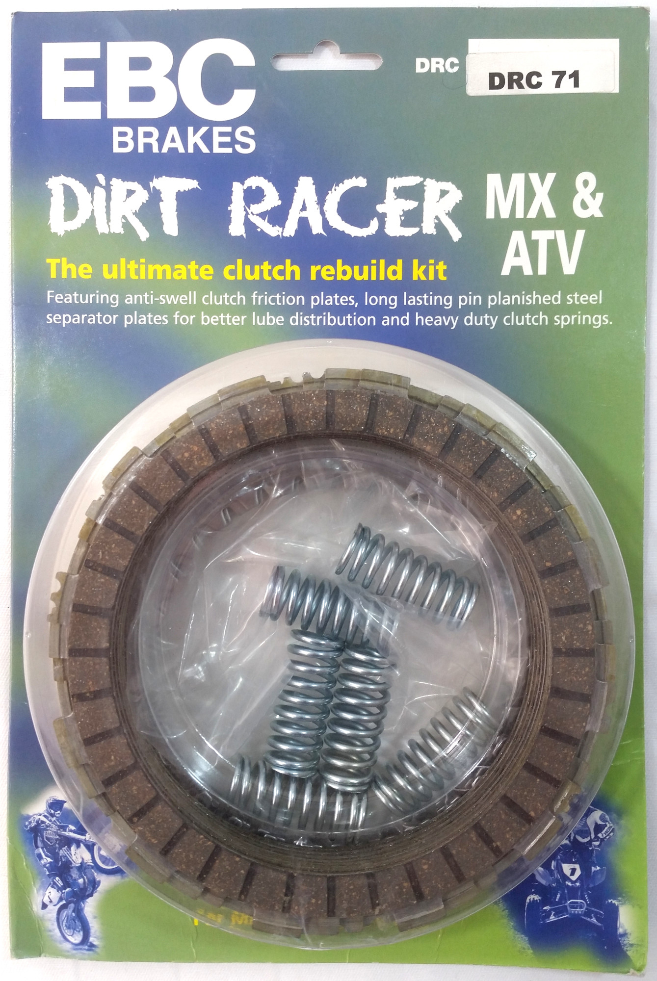 DRC Complete Clutch Kit - For 94-97 WR250 & 93-99 YZ250 - Click Image to Close