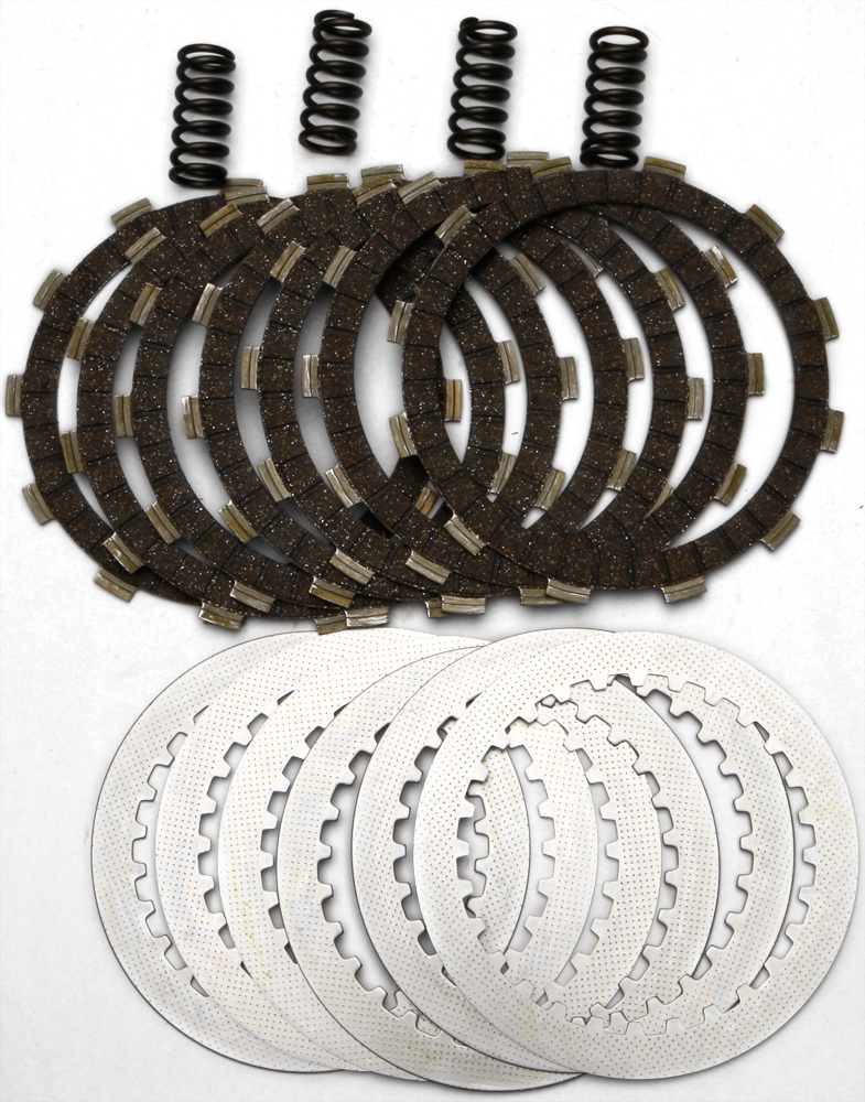 DRC Complete Clutch Kit - Cork CK Plates, Steels, & Springs - For 83-87 Honda XL600R - Click Image to Close