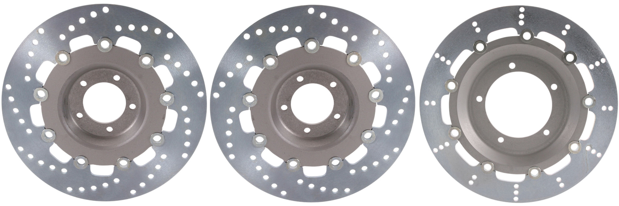 Front & Rear Brake Rotor Kit - For 1983 Honda GL1100 - Click Image to Close
