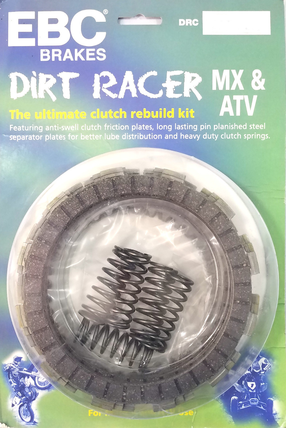 DRC Complete Clutch Kit - Cork CK Plates, Steels, & Springs - For 86-87 Suzuki RM125 - Click Image to Close