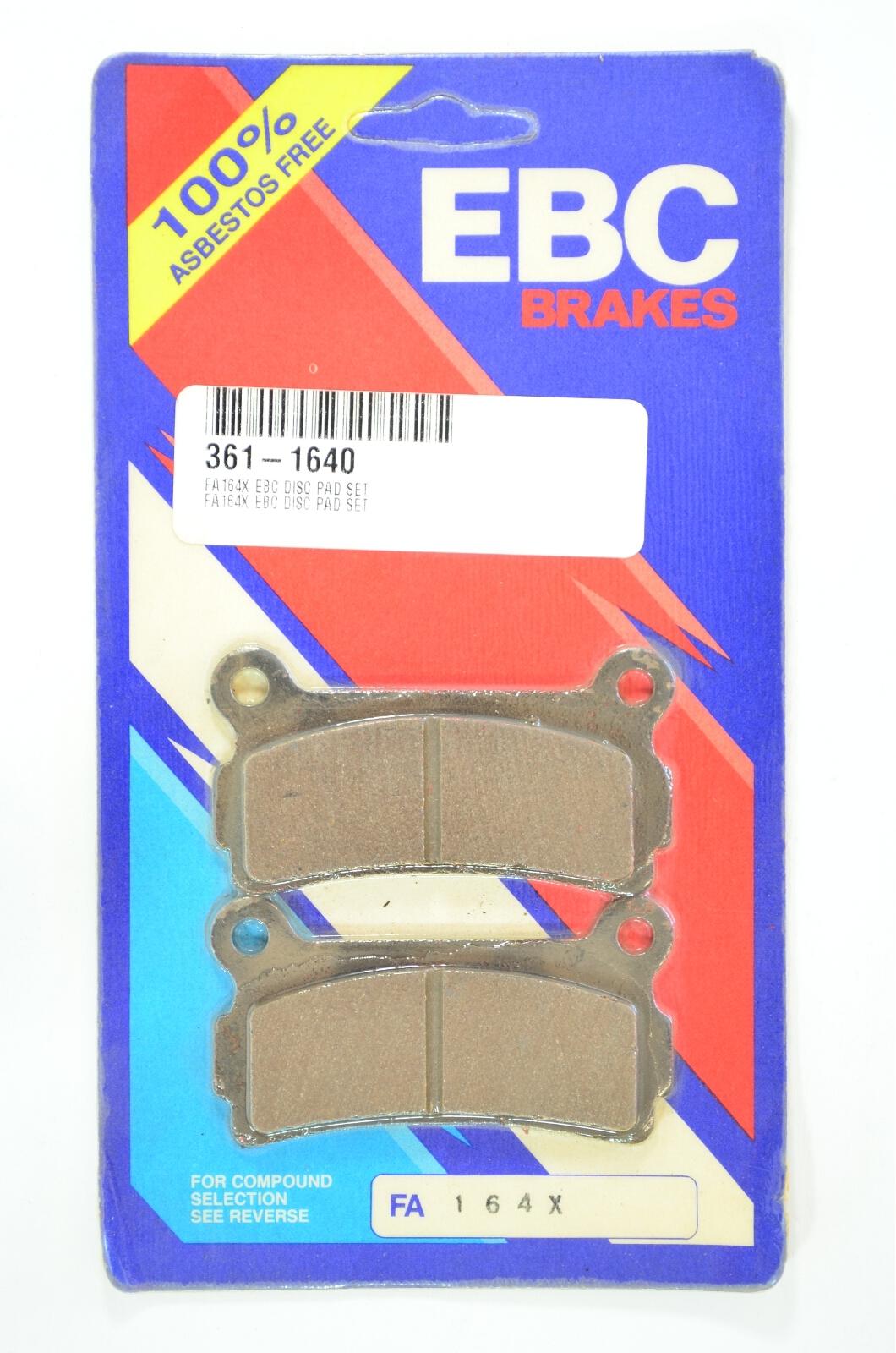 Standard Organic Brake Pads - For Rear On 89-92 BETA 260 TR34/35/Zero - Click Image to Close