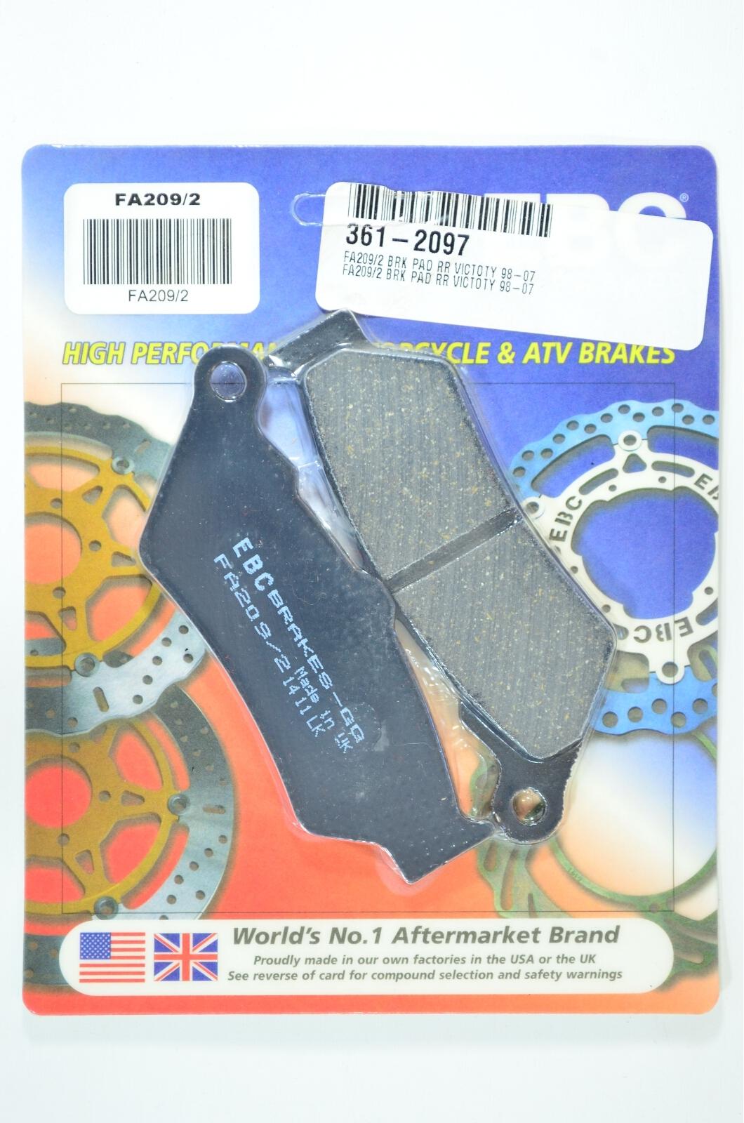 Standard Organic Brake Pads Front Kit - Click Image to Close