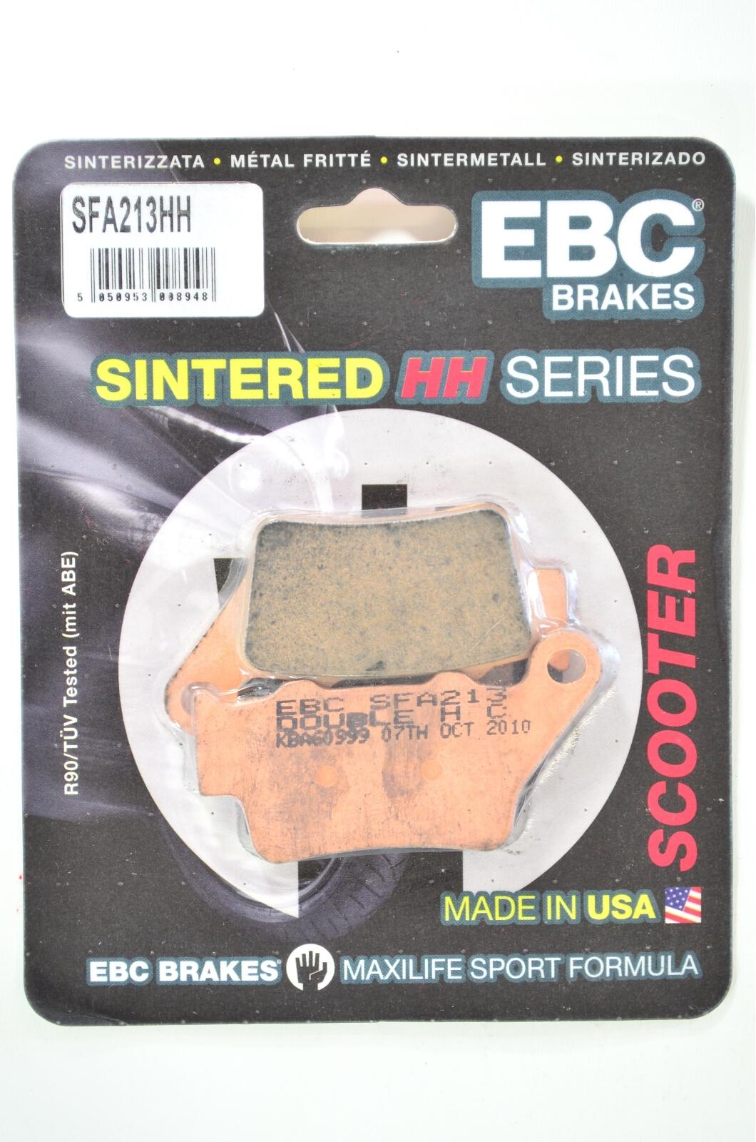 Rear Double-H Brake Pads - For 99-03 BMW C1 & 16-21 Yamaha YW125 Zuma - Click Image to Close